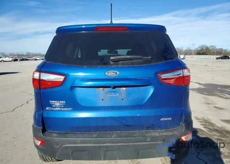 2020 Ford Ecosport Se z USA, uszkodzony, nr VIN MAJ6S3GLXLC364280